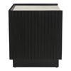 Carter Nightstand Black, by Moe's Home, 22" width x 20" height x 18" depth thumbnail 4