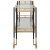 Kentmore Modern Bar Cart, Bar Carts & Cabinet by Uttermost, 32.87" width x 32" height x 17.37" depth thumbnail 6