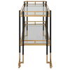 Kentmore Modern Bar Cart, Furniture by Uttermost, 32.87" width x 32" height x 17.37" depth thumbnail 6