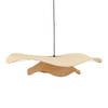 Ela Pendant Light White Natural, by Dovetail, 36" width x 8" height x 36" depth thumbnail