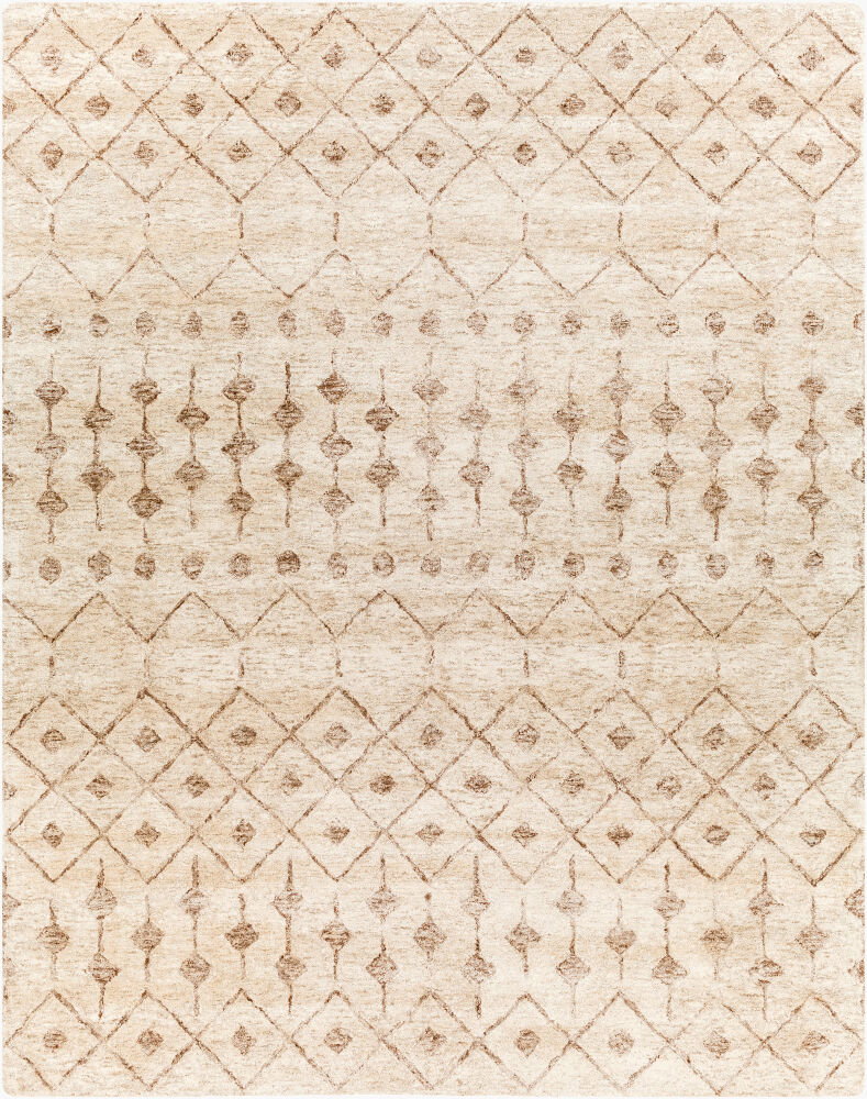 Falcon Handmade Rug, by Surya, 1'6" length x 1'6" width