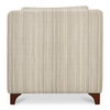 Hewitt Accent Chair Beige Stripe thumbnail 4
