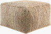Derby Pouf, Ottoman by Surya, 24" width x 14" height thumbnail