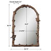 Paza Antique Gold Arch Mirror thumbnail 2