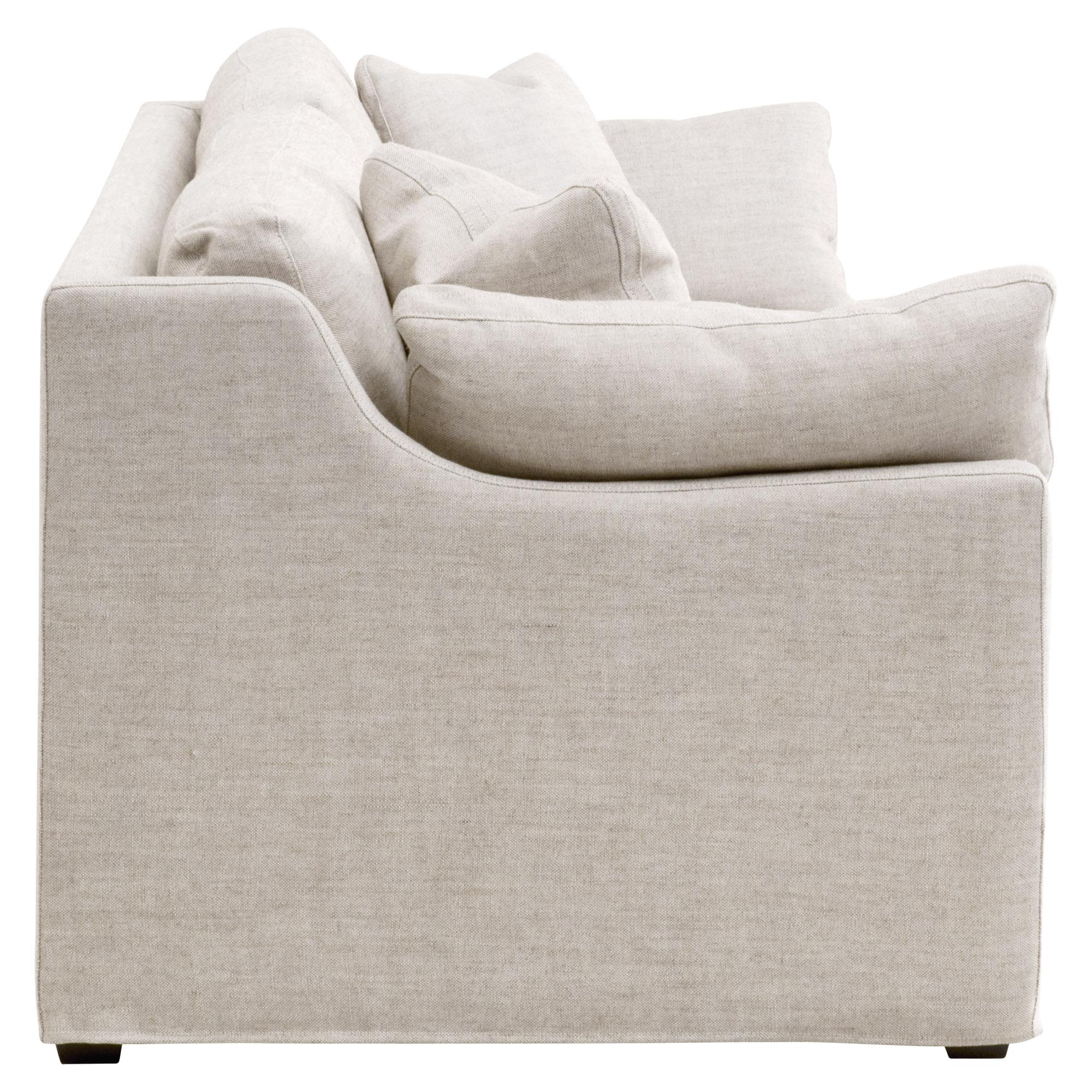 Lena 95' Slope Arm Slipcover Sofa Lena 95' Slope Arm Slipcover Sofa large image