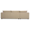 Burrow Sleeper Sectional With Storage Chaise Sand Left, Sectional Sofa by Moe's Home, 115.75" width x 32.68" height x 61" depth thumbnail 5