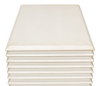 Stacked Side Table  Antique White, by Sarreid, 1'4" length x 1'8" width x 2' height thumbnail 9