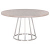 Turino 54' Round Dining Table Wood Top, by Essentials for Living, 54" width x 1.5" height x 54" depth thumbnail 4