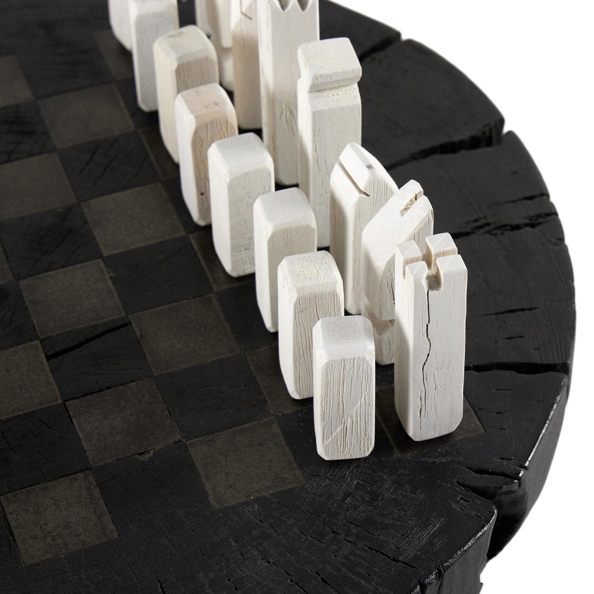 Modern Chess Set, Game Table by Four Hands, 16.5" width x 7" height x 16.5" depth View 5