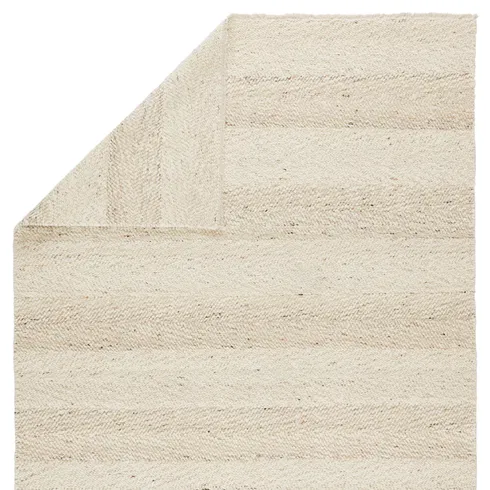 Jaipur Living Klarna LEO04 Handmade Stripes Beige and Cream Area Rug (8