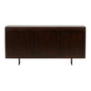 Tavian Sideboard Brown, Sideboards & Buffet by Dovetail, 68.5" width x 32.5" height x 18.25" depth thumbnail 4