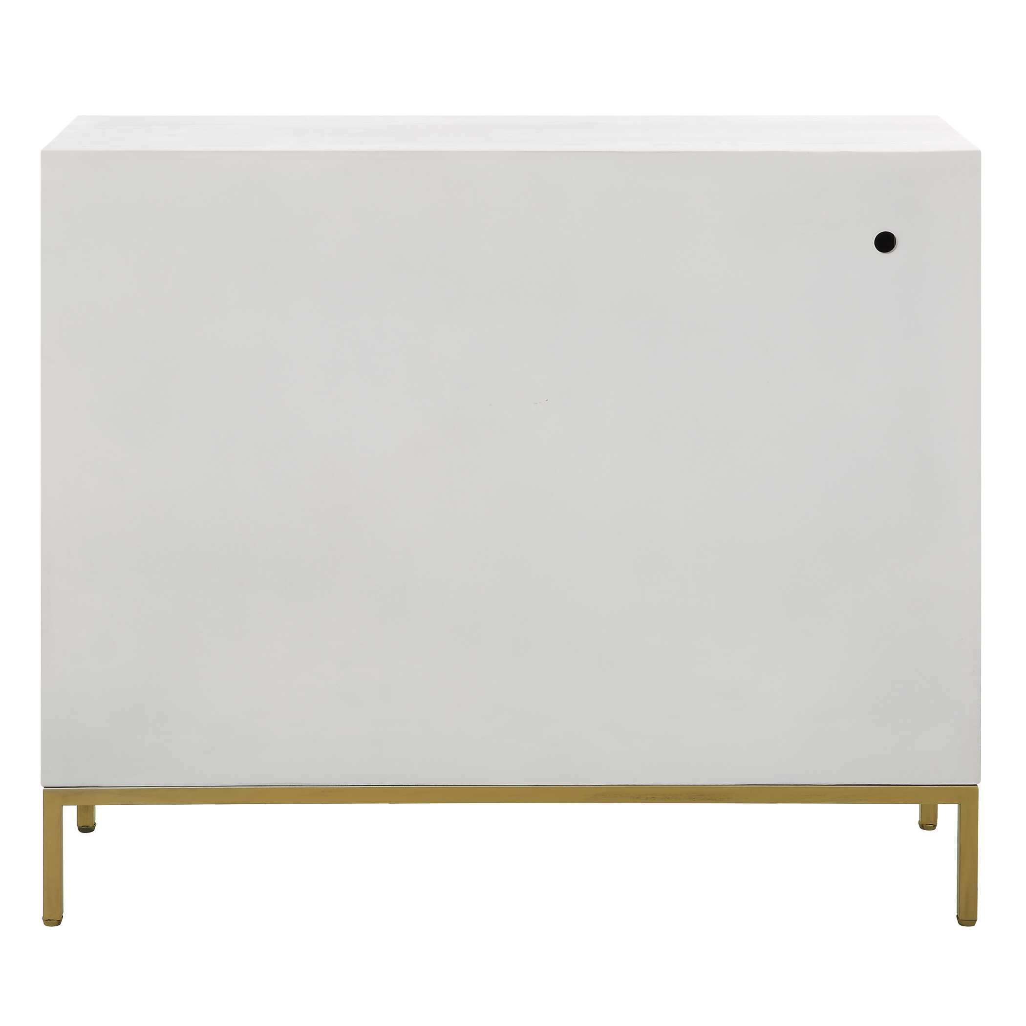 Front Range White 2 Door Cabinet large image 