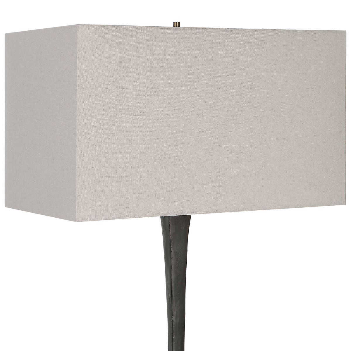 Reydan Tapered Iron Table Lamp, by Uttermost, 17" width x 29.5" height x 10" depth View 6