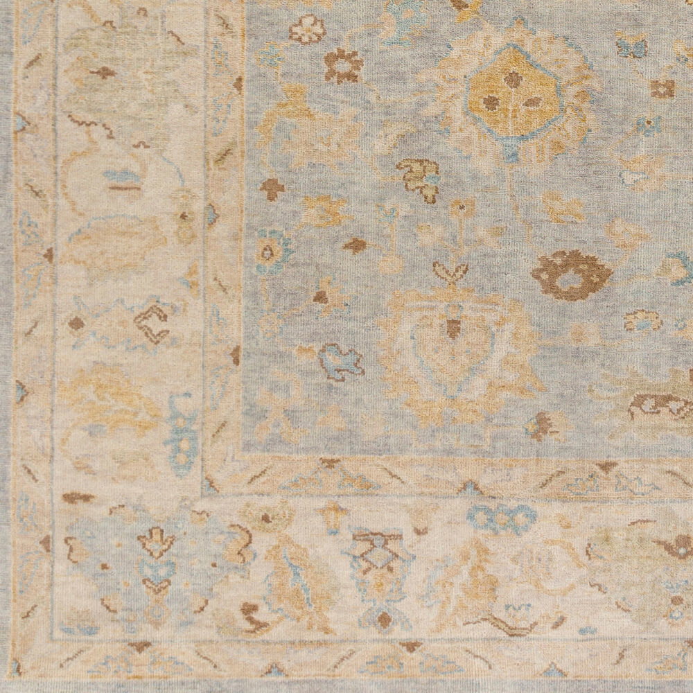 Normandy Handmade Rug, by Surya, 1'6" length x 1'6" width