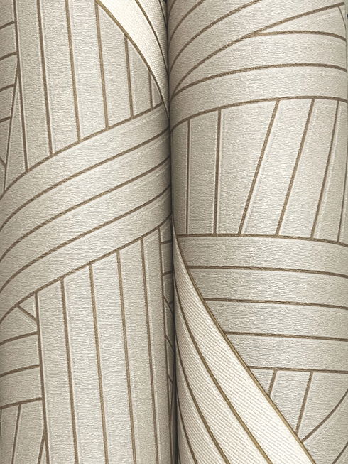 Nastri Warm Neutral Wallpaper