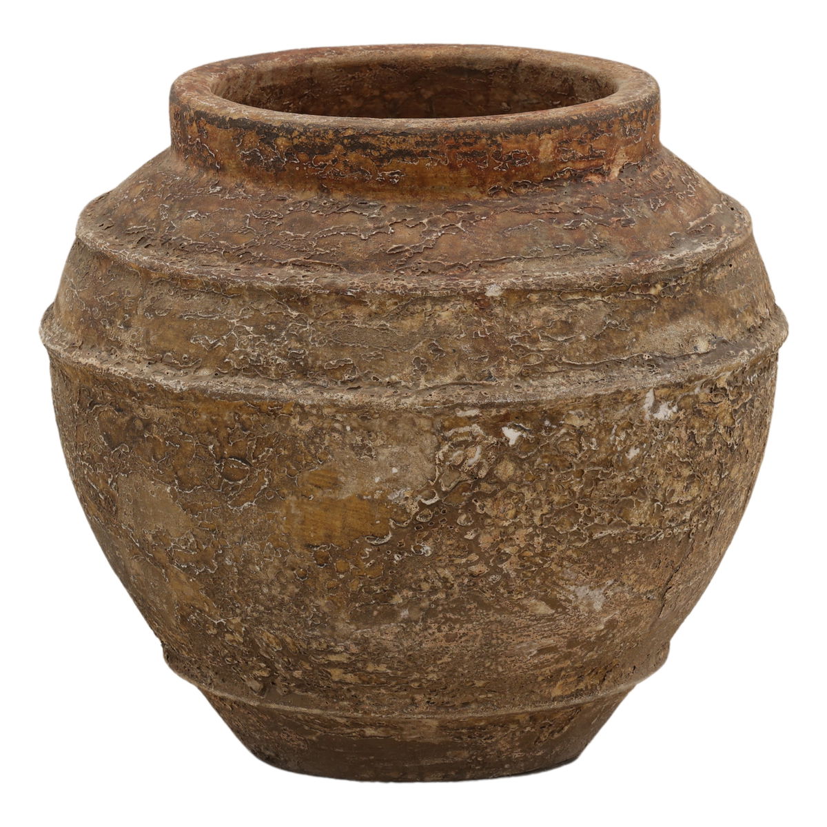 Barnaby Pot Rust, Planter by Dovetail, 11.89" width x 10.9" height x 11.81" depth View 1