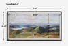 Above The Lakes Framed Landscape Print, Painting by Uttermost, 51.25" width x 27.25" height x 2" depth thumbnail 3