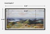 Above The Lakes Framed Landscape Print, by Uttermost, 4'3.25" width x 2'3.25" height x 2" depth thumbnail 3