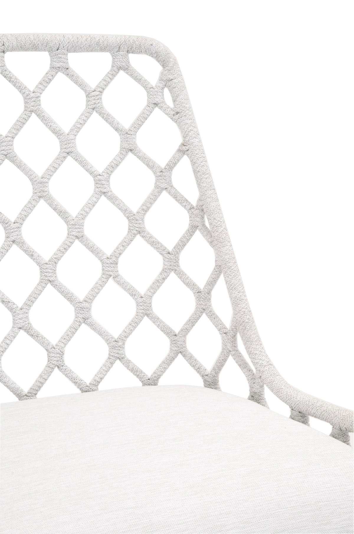 Lattis Outdoor Dining Chair, by Essentials for Living, 22" width x 35.75" height x 23.5" depth View 6