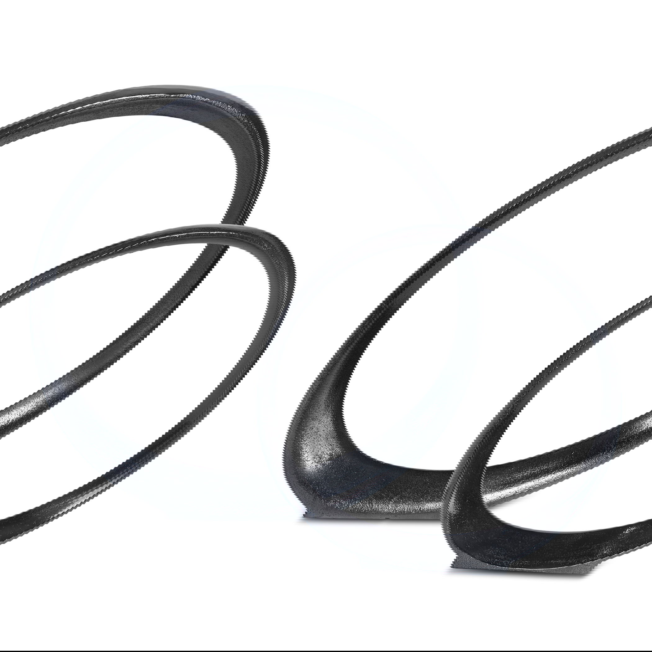 Orbits Black Ring Sculptures, S/2 large image 