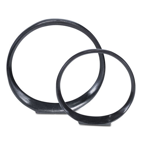 Orbits Black Ring Sculptures, S/2