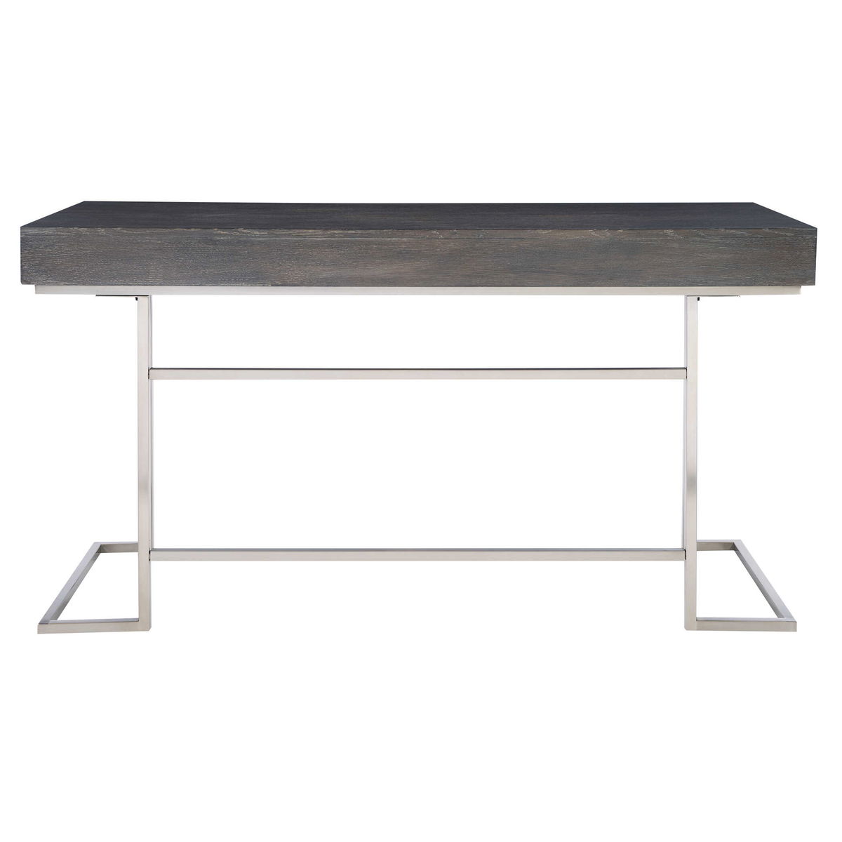 Claude Modern Oak Desk, by Uttermost, 56" width x 30" height x 20" depth View 7