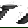 Book Accent Table Black thumbnail 4