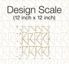 Love Triangles Gold Metallic Peel & Stick Wallpaper thumbnail 3