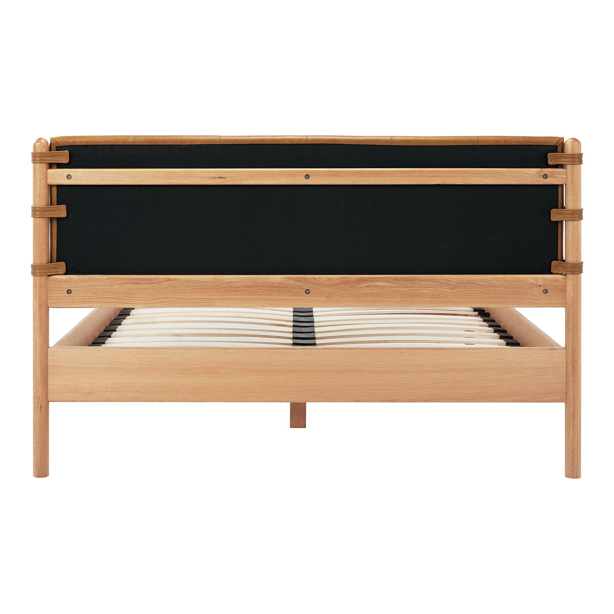 Colby King Bed Brown, by Moe's Home, 83" width x 41.34" height x 83" depth View 6