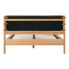 Colby King Bed Brown, by Moe's Home, 83" width x 41.34" height x 83" depth thumbnail 6