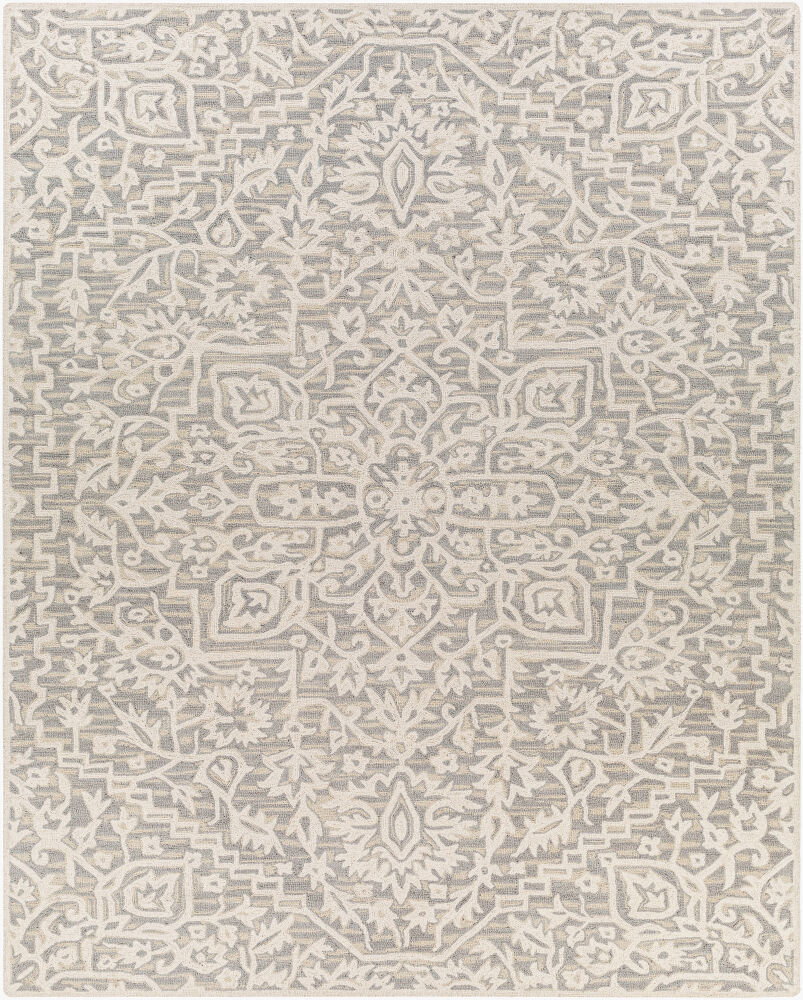 Kayseri Handmade Rug, by Surya, 1'6" length x 1'6" width