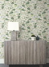 Moon Flower Light Taupe Wallpaper thumbnail 7