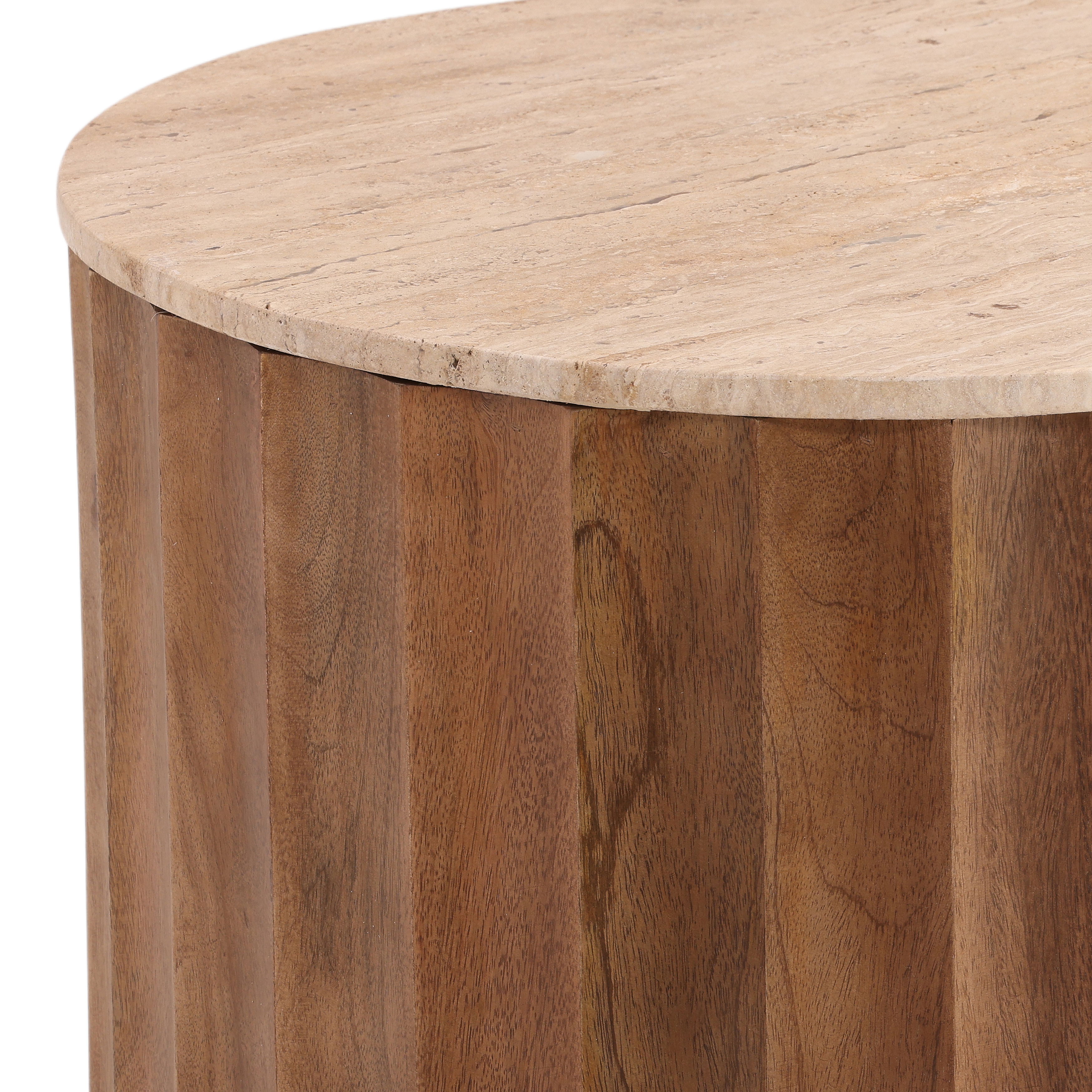 Milburn End Table Brown large image 