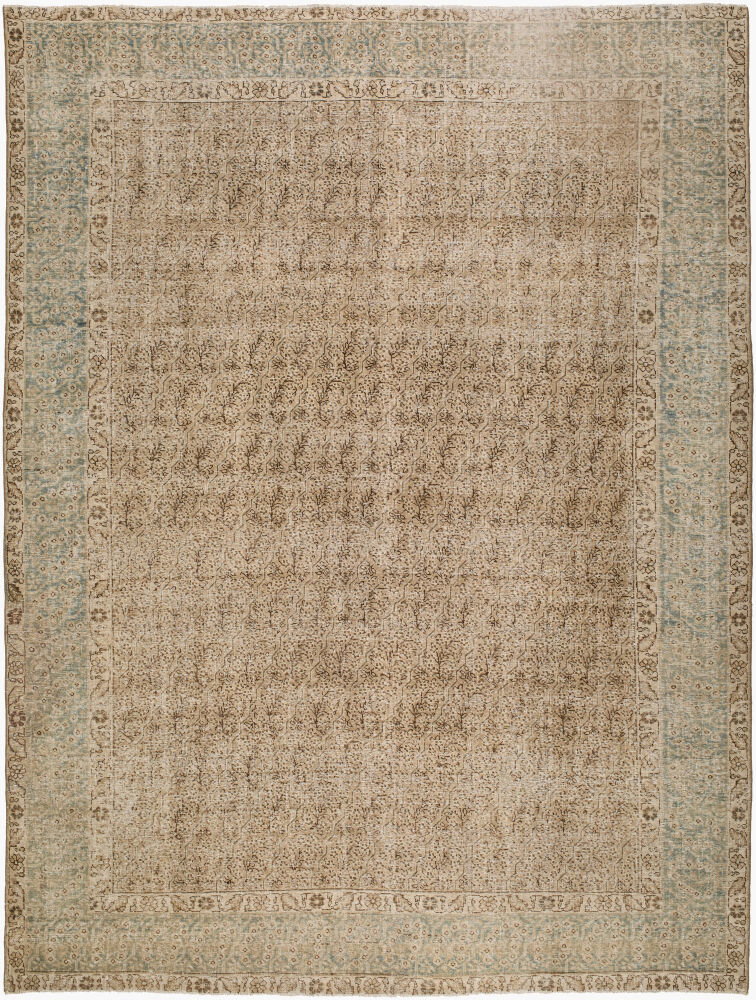 Antique One of a Kind Handmade Rug, by Surya, 10'7" length x 8' width