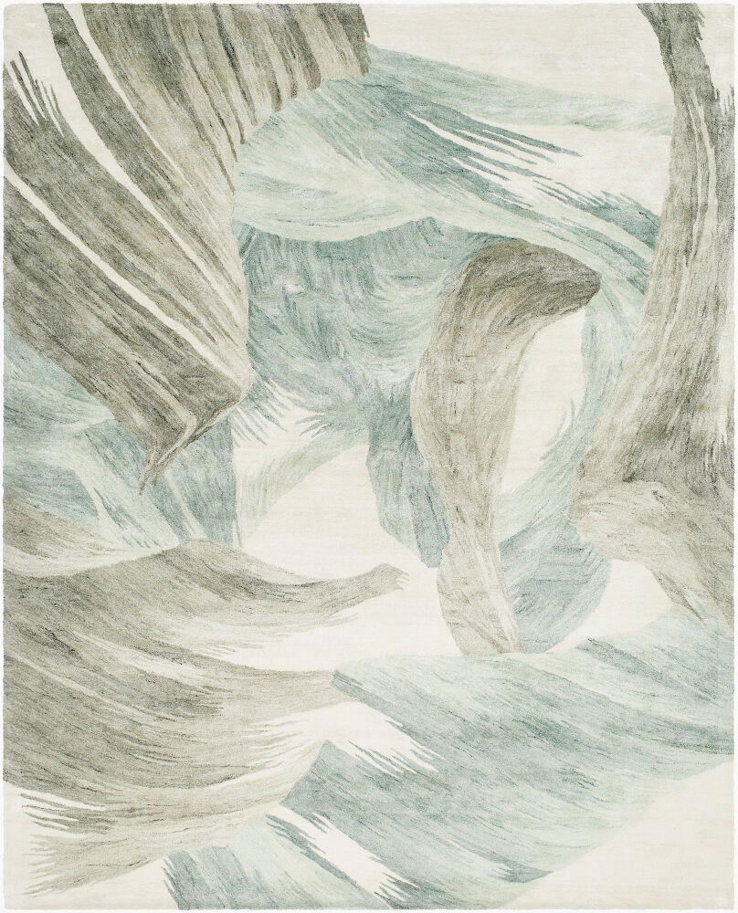 Diva Handmade Rug, by Surya, 1'6" length x 1'6" width