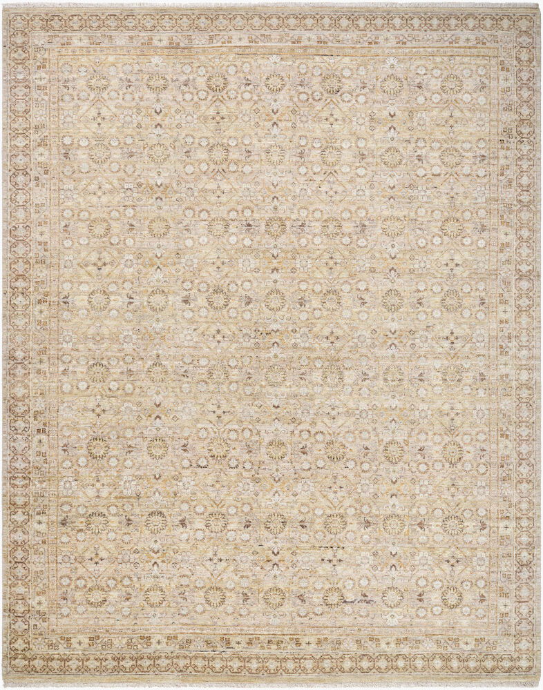 Zeenat Handmade Rug, by Surya, 9' length x 6' width