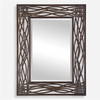 Dorigrass Brown Metal Mirror, by Uttermost, 32" width x 42" height x 0.5" depth thumbnail 1