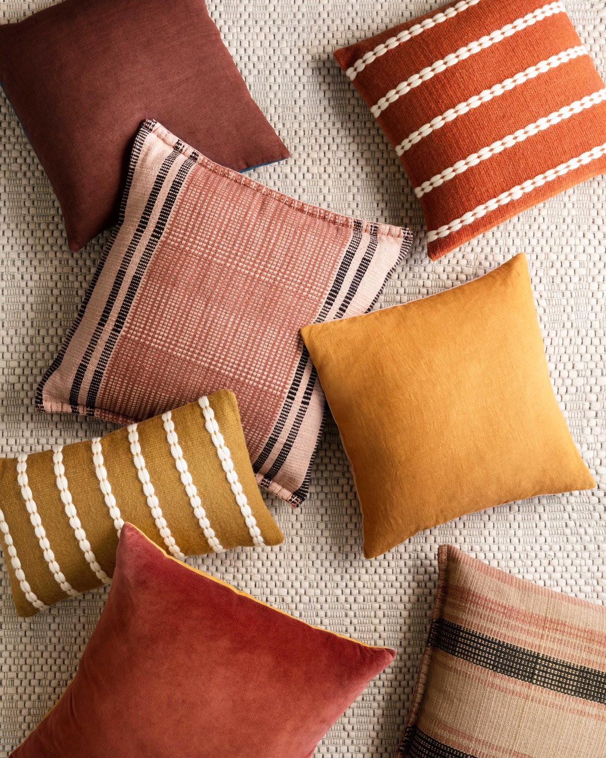 Magnolia Home by Joanna Gaines x Loloi No Name Pillow, Decorative Pillow, 18" length x 18" width View 4