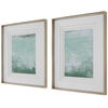 Coastal Patina Modern Framed Prints, S/2 thumbnail 4