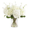 Anastasia Hydrangea Centerpiece, Artificial Plants & Flower by Uttermost, 19.5" width x 23.5" height x 19.5" depth thumbnail 1