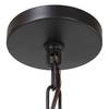 Youngstown Dark Bronze 4 Light Pendant, by Uttermost, 20" width x 14.5" height x 20" diameter x 20" depth thumbnail 8