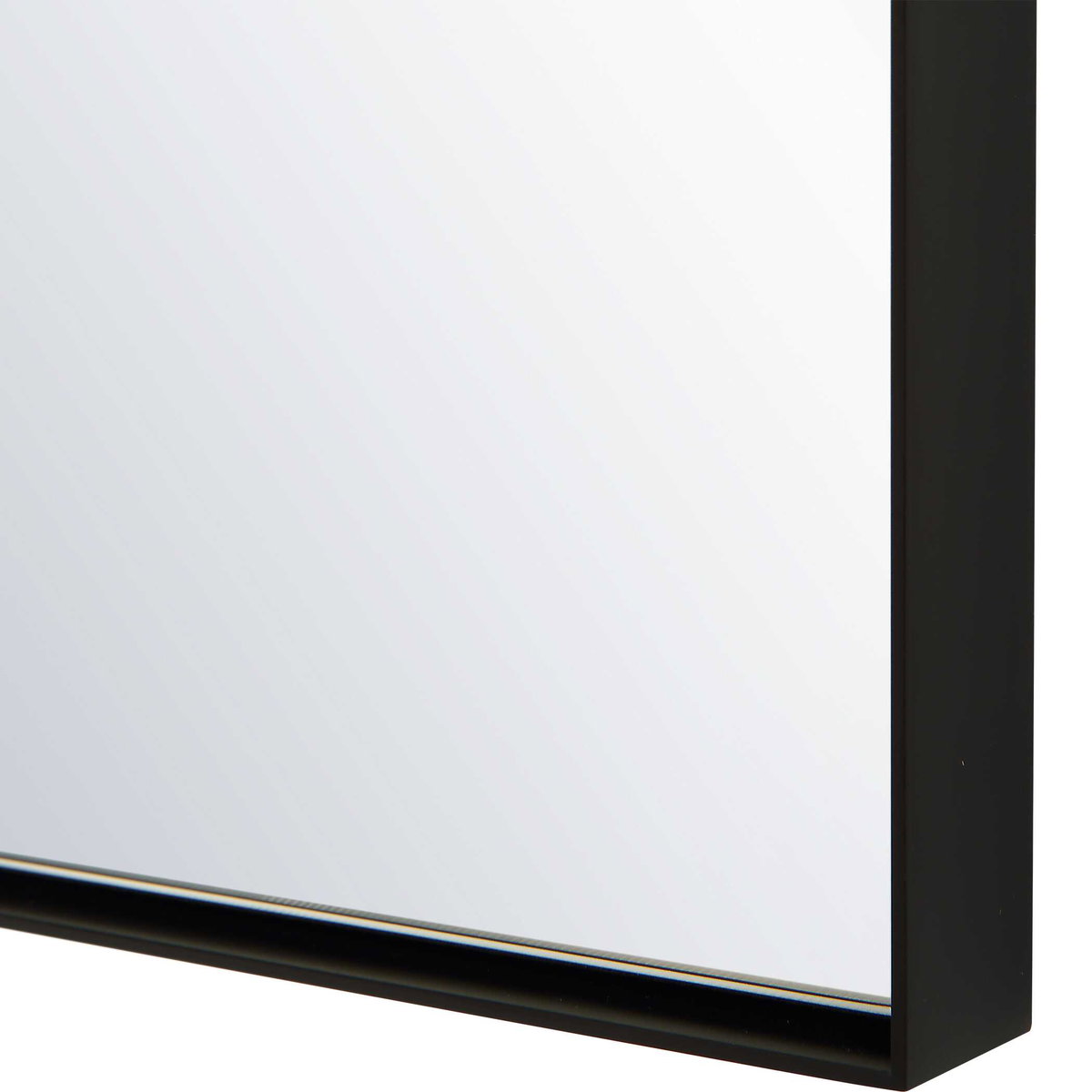 Tordera Black Arch Mirror, by Uttermost, 2' width x 3'4" height x 1" depth View 7
