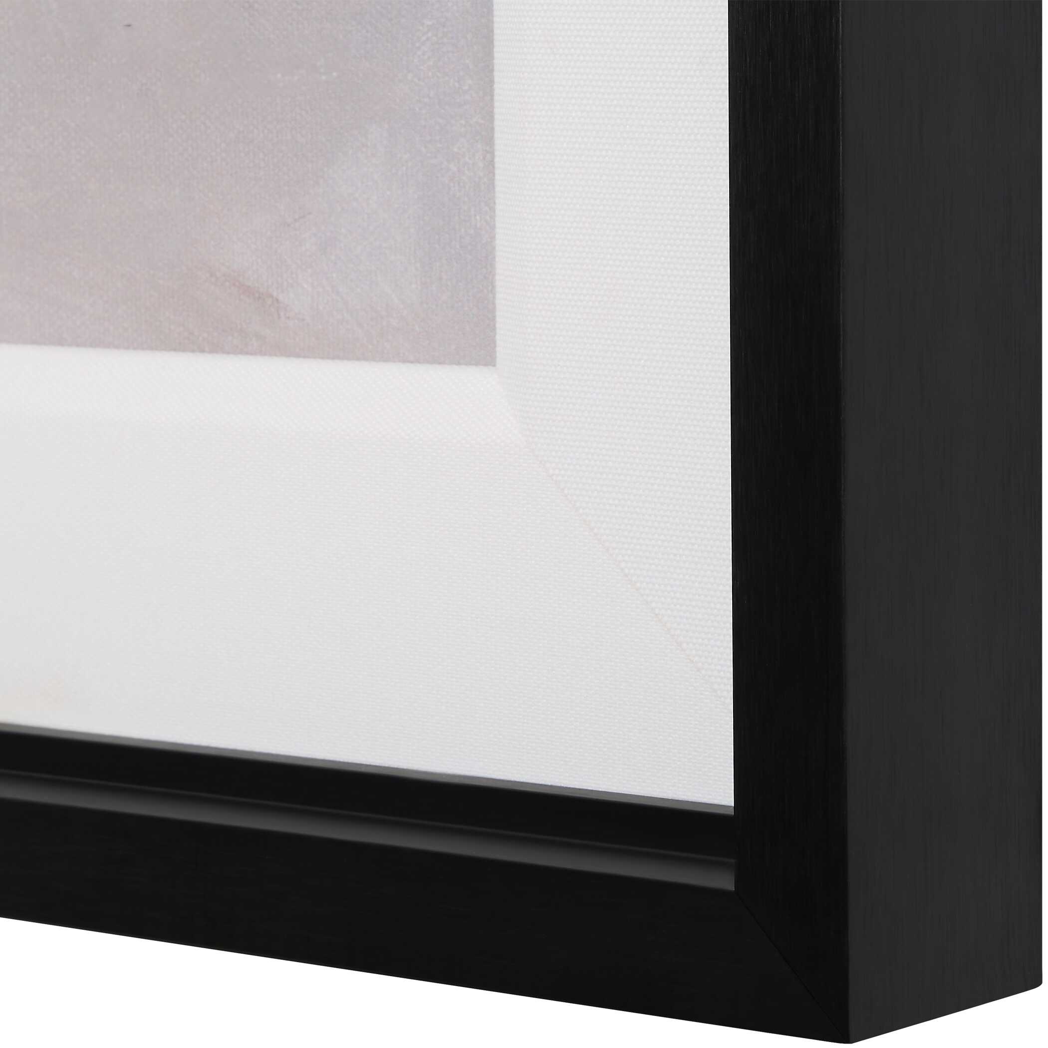 Wings Neutral Abstract Framed Print, Painting by Uttermost, 42.75" width x 42.75" height x 2" depth View 7