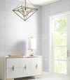 Metal Leaf Squares Silver Wallpaper, by York Wall, 24' length x 3' width x 0.02" depth thumbnail 4