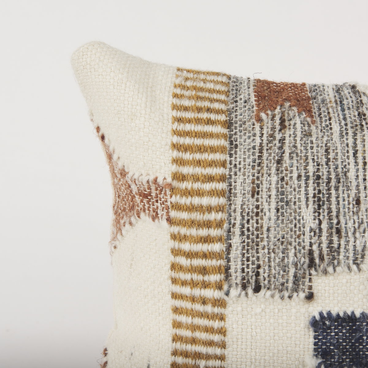 Kenzie Lumbar Pillow Cover, Decorative Pillow by Mercana, 13" length x 1" width x 21" height View 6