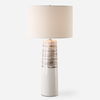 Haven White Glaze Table Lamp thumbnail 0