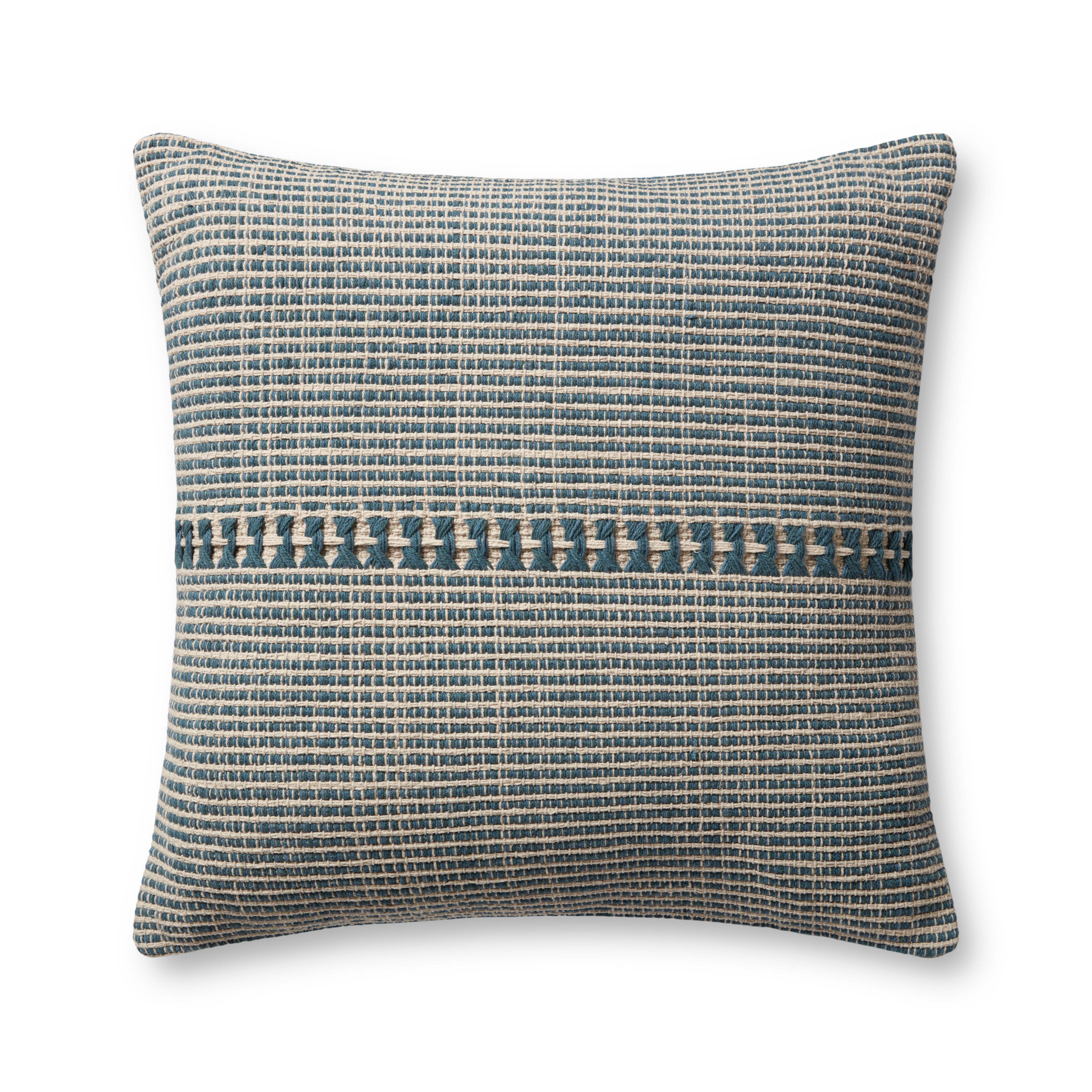 Chris Loves Julia x Loloi Harvey Pillow, Decorative Pillow, 22" length x 22" width View 1