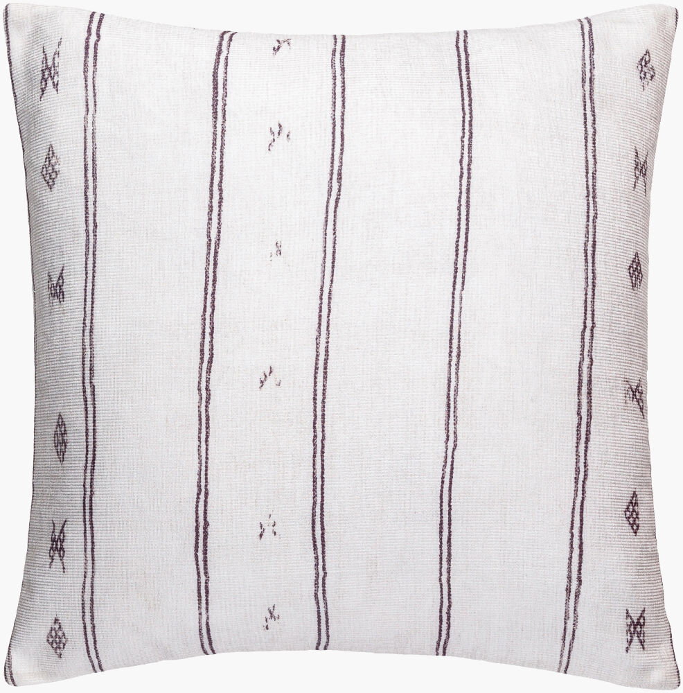 Emily Jean Accent Pillow, Decorative Pillow by Surya, 18" length x 18" width