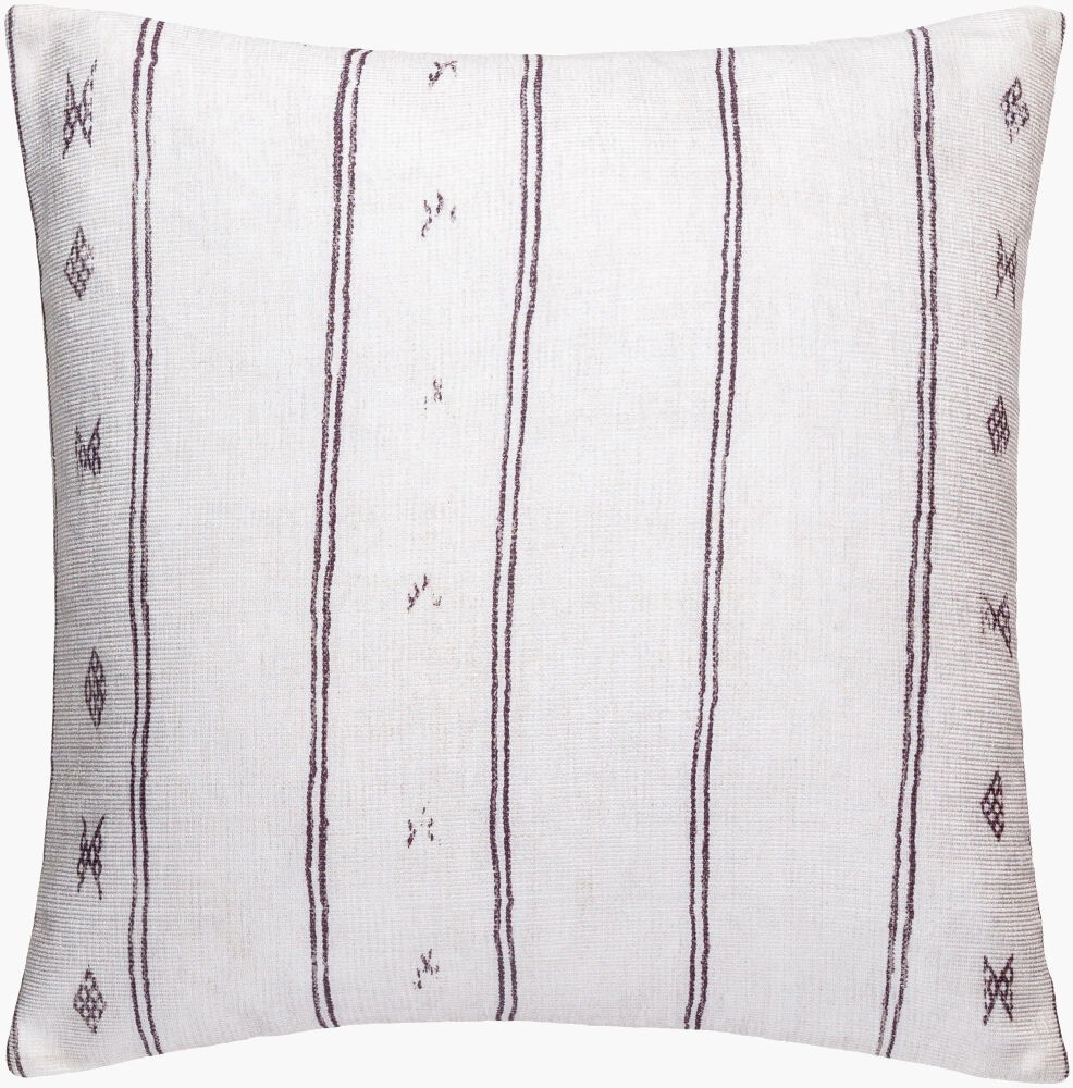 Emily Jean Accent Pillow Poly, Decorative Pillow by Surya, 22" length x 22" width