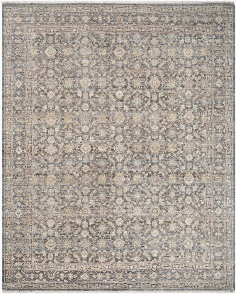 Zeenat Handmade Rug, by Surya, 9' length x 6' width